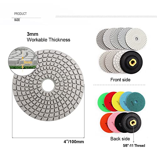 Kit de Brocas Diamantadas para Porcelana y Mármol miniatura 6
