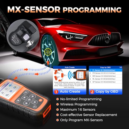 Image of OTOFIX D1 Lite with TireGo808: Bidirectional Scan Tool with CANFD DOIP,38+ Reset,FCA AutoAuth,Auto VIN, Full System Diagnostic, TPMS Programming Tool, TPMS Relearn Tool
