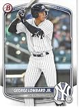 George Lombard Jr. 2025 Bowman Draft Card #BD-43