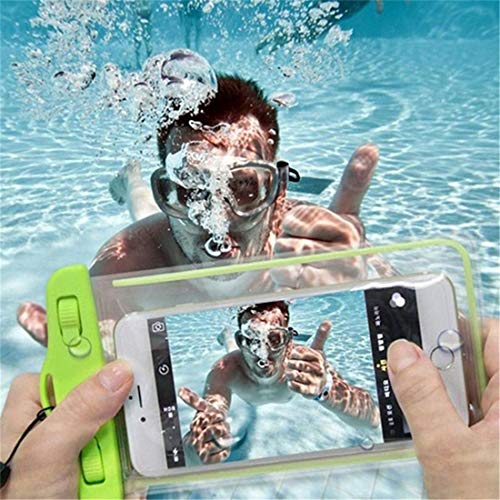 Waterproof Phone Pouch Drift Diving Swimming Bag Underwater Dry Bag Case Cover For Phone Water Sports Beach Pool Skiing 6 inch - Thumbnail 2