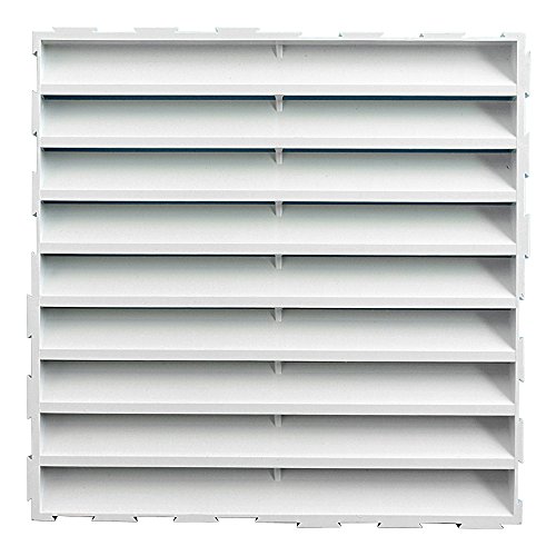 First Plast Gitter Hat comb. mit Fliegengitter 150 x 150 weiß