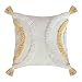 GUMEI Semicircle Stripes Woven Tufted Throw Pillow Case Funda de cojín de Marruecos nórdico