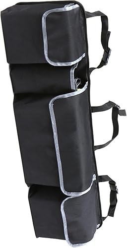 Miniatura 5 de Bolsa de almacenamiento multifuncional para vehículos con 4 bolsillos para maletero para asiento trasero de coche, vehículo de gestión de carga para