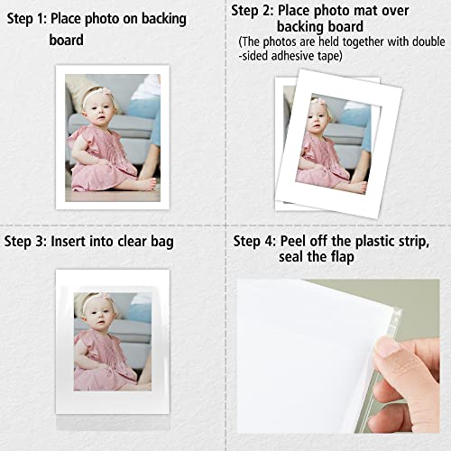 image for Golden State Art, Acid Free, Pack of 50 11x14 White Picture Mats Matte