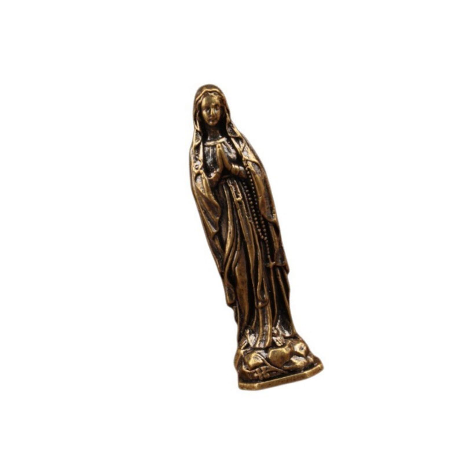 Lerpwige Catholic Virgins Mother Marys Statues Jesuses Figurines Desktop Decorations Home Decors Religious Gift Home Decorations