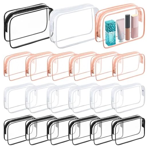 TSA Approved Clear Toiletry Bag for Travelers