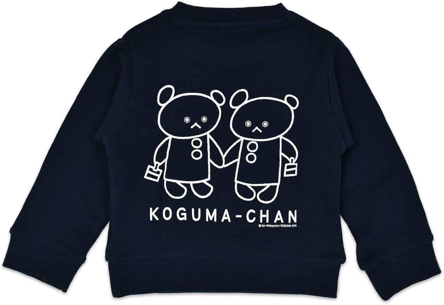 まみちゃん　ドレーナー Amazon.co.jp: こぐまちゃん線描きトレーナー (100/ネイビー) ※肩に