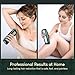 IPL Hair Removal with Ice Cooling System - Hair Remover for Women & Men with 5 Energy Levels, Unlimited Flashes & Corded Operation - Full Body Use - Includes Razor and Protective Eyewear