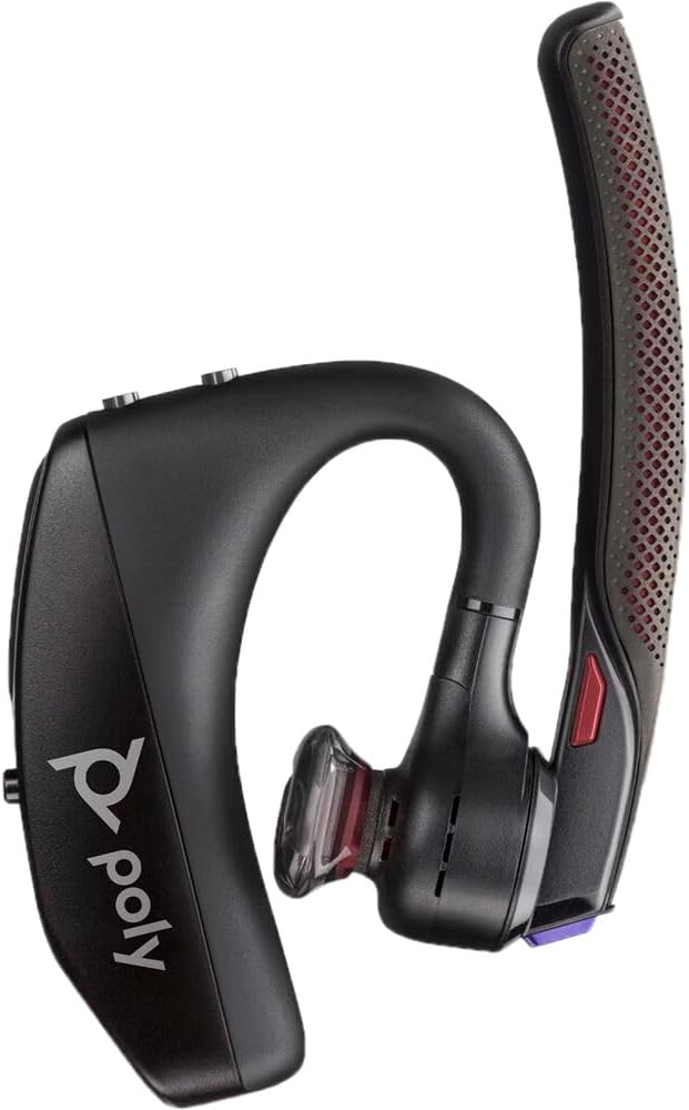 Auriculares Bluetooth Poly Voyager 5200 UC Pack con accesorios miniatura 4