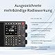 CHOYONG LC90 Multi-Band Smart Internet Radio Tragbares AM/FM, Lang- & Kurzwellenradio mit WiFi, Bluetooth, TF Karte choyoung