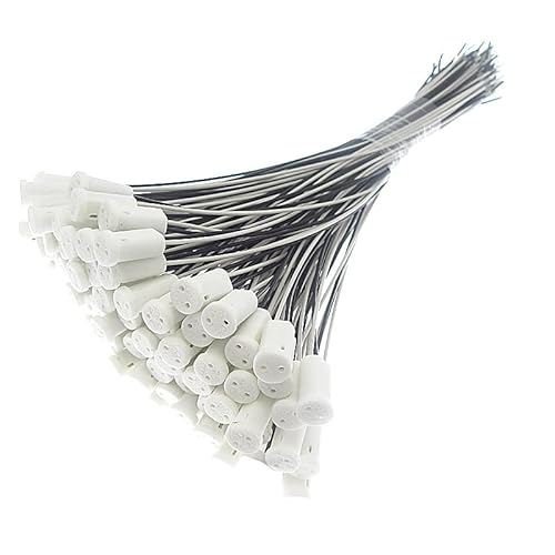 AGIPS Luces de Amplio Voltaje 20pcs / 50pcs / 100pcs G4 LED Soporte de lámpara de Cristal Blanco G4 Bombillas Bombillas Zóbulas, 20 cm 30 cm 40 cm 50 cm 60 cm 70 cm 80cm Bombillas para el hogar