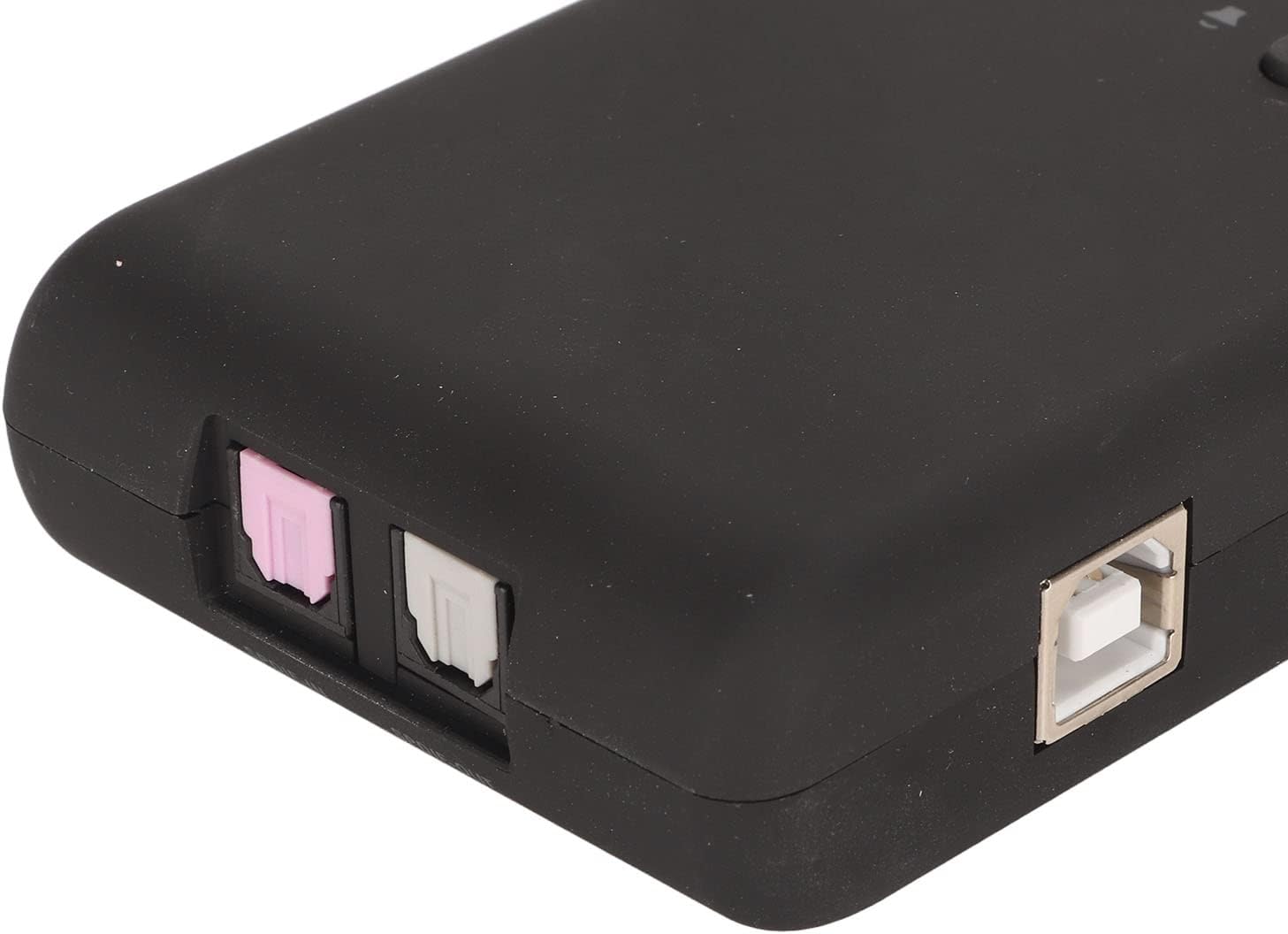 USB Sound Card 7.1 Channel External Audio Adapter with 48KHz Sampling Rate Dual Microphone Input Optical Output for PC Laptop Computer OS X ABS Material