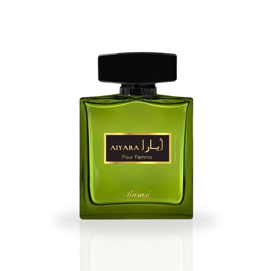 RASASI Aiyara Eau De Parfum for Women - 100ML (3.38 OZ) Arabian Perfume Spray, Refreshing, Floral and Captivating Fragrance, Long Lasting, Luxurious Feminine Scent