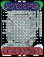 Video Game Word Search: Sly Cooper Inspired Extra Large Word Puzzle For Adults, Seniors, Teens, Gamers For Fun, Anxiety Relief and Relaxation (8.5 x 11) B0F4WYTQFD Book Cover