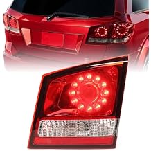 FIONE LED Tail Light Compatible with Dodge Journey 2011-2020 LH Inner LED Type Taillight Rear Brake Lamp 68078516AD 68078516AE Right Passenger Side