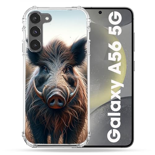 Samsung A56 5G coque Chasse Sanglier Attaque protection rigide