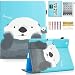 iPad Case, iPad 2/3/4 Case, Dteck(TM) PU Leather Stand Case Auto Sleep/Wake Function [Card Slot] Flip Folio Protective Shell Magnetic Closure Wallet Smart Cover for Apple iPad 2 3 4 - Smile Panda