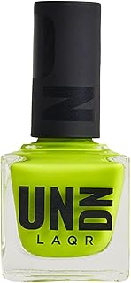 UNDN Vegan Nail Polish - Electric Washed - Jelly Lime Green Nail Polish for Women and Men - Long Lasting, Cruelty Free - 0.5 oz