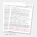 Hyaluron Pen Intake, Consent, and Aftercare Form | Printed Physical 8.5 x 11