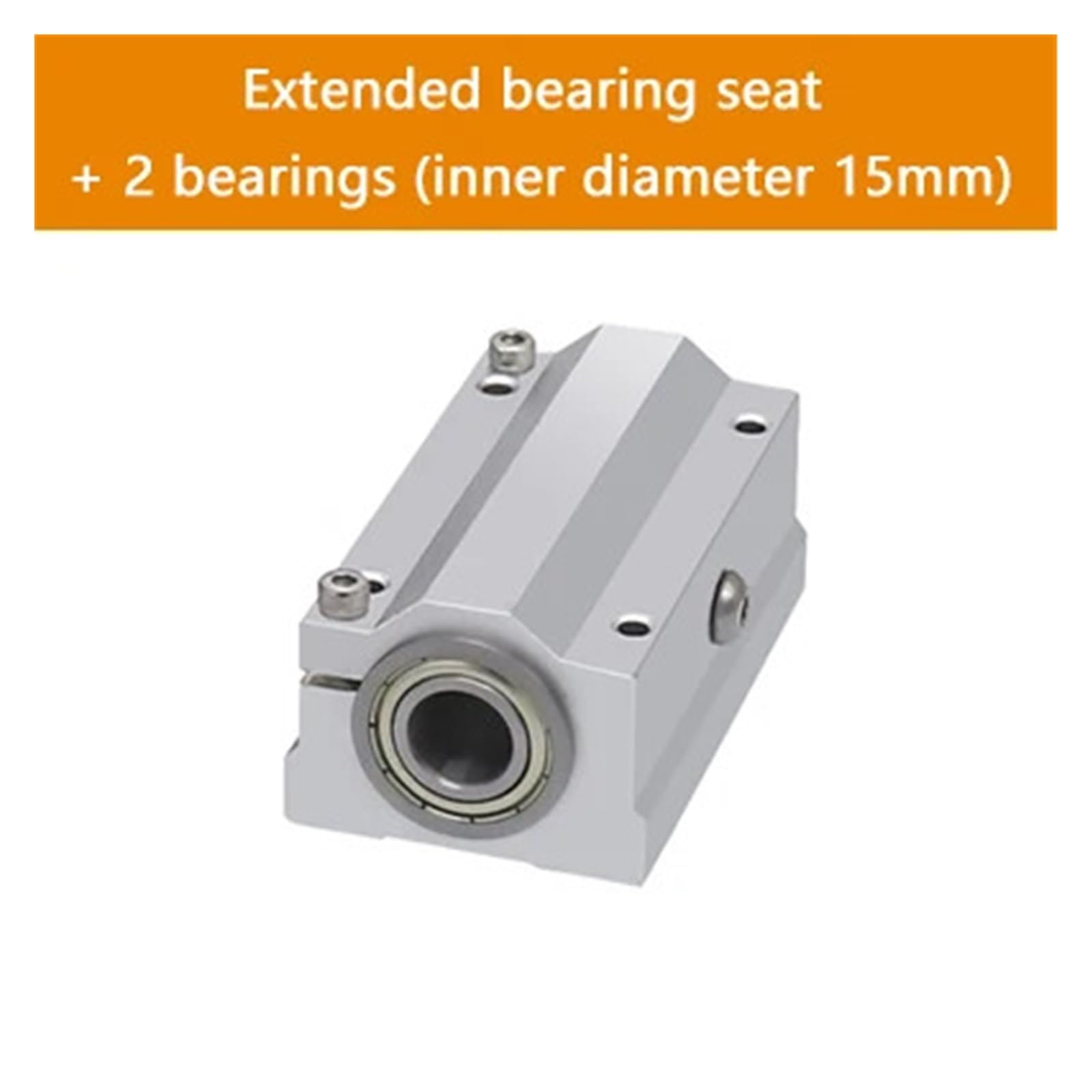 DIY Mi/ni Torno husillo Asiento pequeño 775 Motor Banco Vivienda 895 Motor carpintería Torno Montaje Asiento Fijo(Set 3 Extended 15mm)