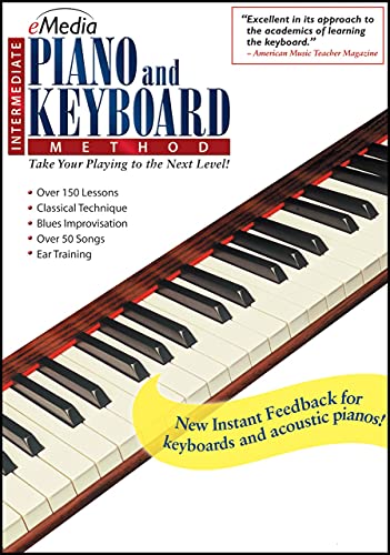 Emedia Intermediate Piano And Keyboard Method [Mac Download For 10.5 To 10.14 cover
