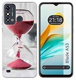 Tumundosmartphone Cover Silicone per ZTE Blade A53 Disegno Orologio Disegni