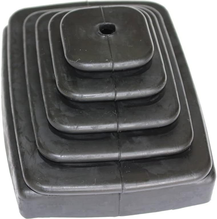 Coifa da alavanca de câmbio manual Rukse em borracha preta para Wrangler TJ 1997–2004 – 1 unidade
