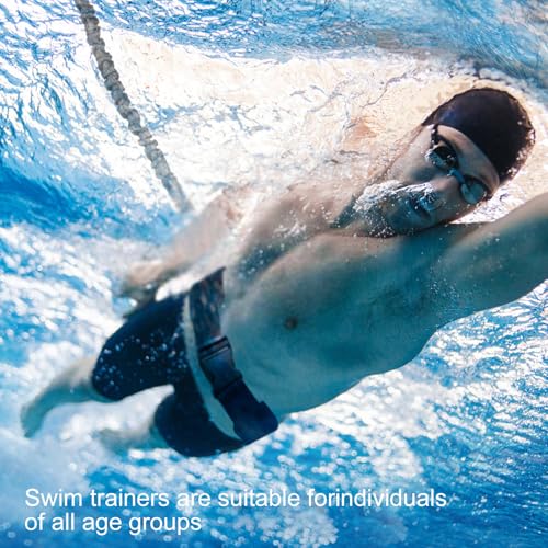 Schwimmgurt für Pool | 2,5-7,5M Einstellbare Schwimmwiderstand Gürtel | Schwimmgurt Pool Erwachsene Kinder | Schwimmtrainer Gürtel | Schwimmhilfe für Jedes Schwimmbad Ohne Schwimmleine, stationär