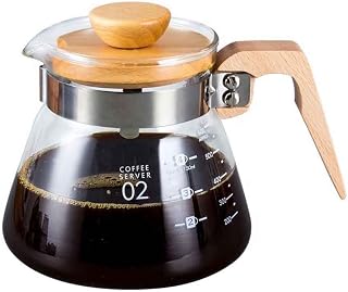 EPINOX Kahve Sürahisi Ahşap Sap - 600 ml, (VCWN-60)