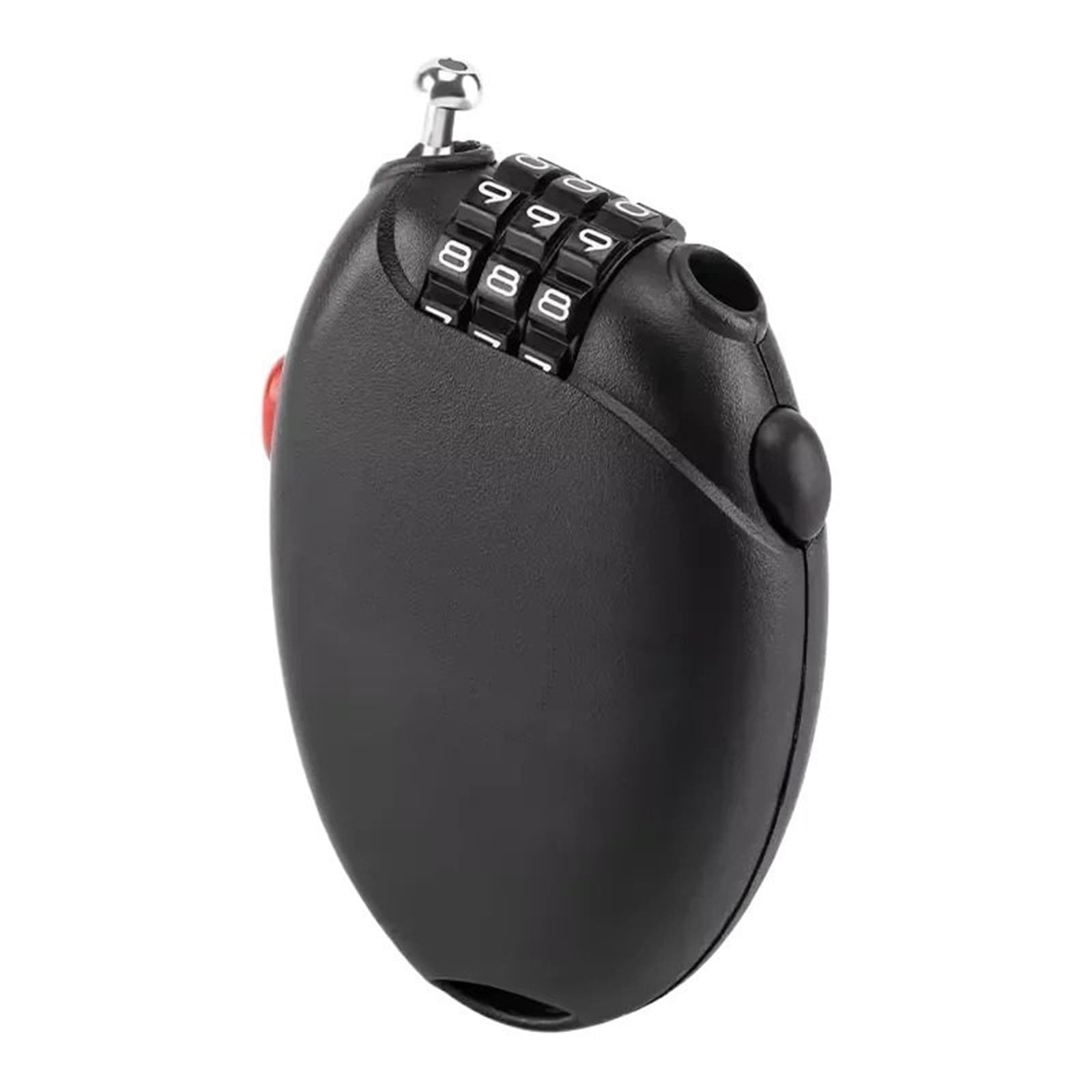 Arupmn Tl0956 Chain Lock Bicycle Anti-Theft Cable Motorcycle Helmet Wire Lock Motorcycle Handlebar Lock(Tl0956)