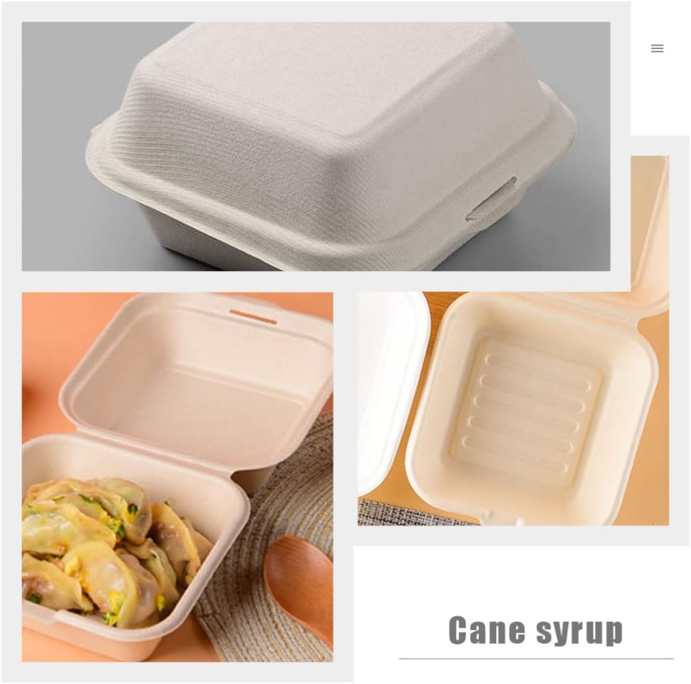 UPKOCH Chinese Take out Boxes 20Pcs Clamshell To Go Boxes Carry Out Food Containers Heavy Duty Lunch Box for Parties Restaurants and Food Trucks : Industrial & Scientific