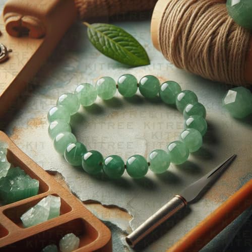 Image of HEALING AND SEMI-PRECIOUS CRYSTAL STONE BRACELET 8 MM ROUND FOR FENSHUI