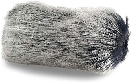 YOUSHARES VideoMic Furry Windscreen - Outdoor Wind Cover Muff Mic Windshield Fur Filter for Rode VideoMic, NTG2, NTG1 and WSVM Microphone