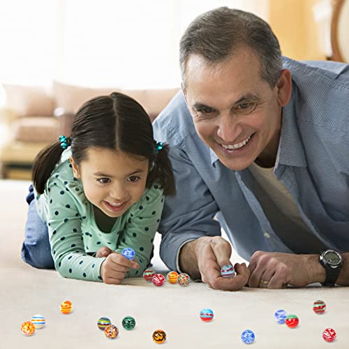 Sallyfashion 32Pcs Glass Marbles Bulk, 16Mm/0.6Inch Handmade Glass Marbles Colorful Assorted Marbles Player Marlbes For Kids Gift Marble Game Decoration #TOP6