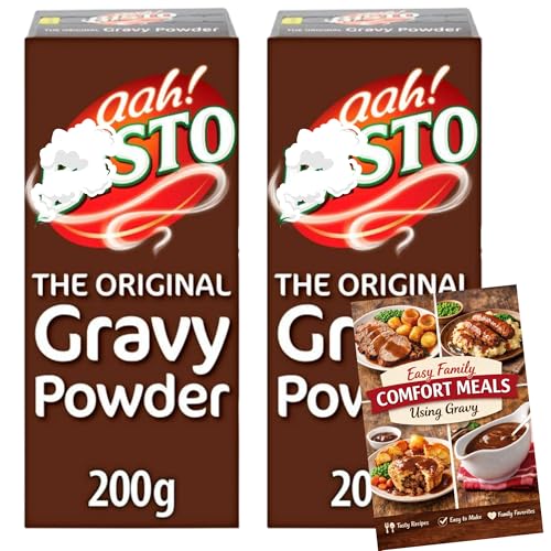 Original Gravy Powder 2 Pack with Recipe Classic British Gravy for Roast Dinners Sausage and Mash Pies & Everyday Meals