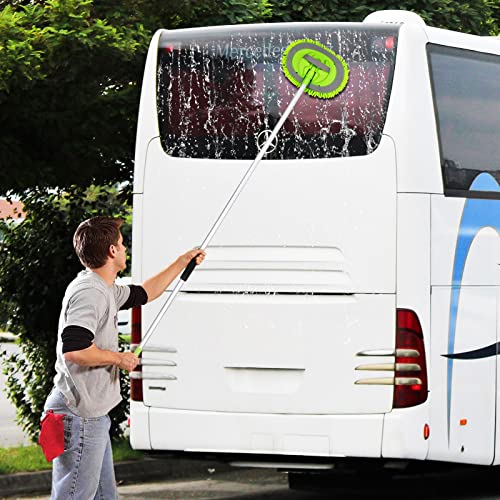 Ordenado 62" Car Wash Brush Kit Mitt Mop Sponge With Long Handle Chenille Microfiber Car Cleaning Brush Kit Supplies Car Washing Mop Kit Car Care Kit Of Scratch-Free Replacement Head For Car Rv Truck #TOP5