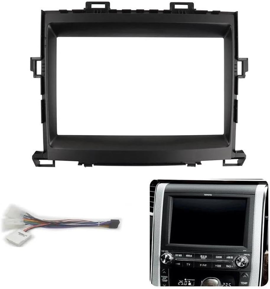 Body Kitting For Alphard 2008-2015 Auto Stereo Install Dash Panel Frame Kit(Fascia)