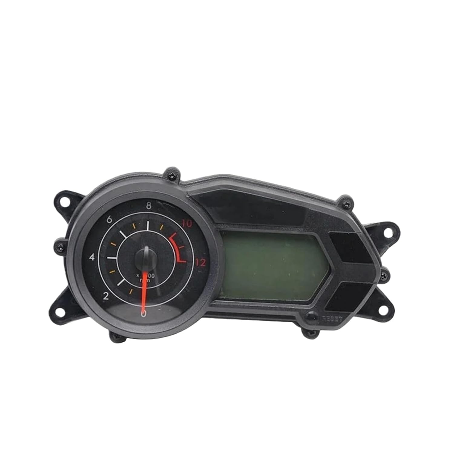 Motorcycle Speedometer Tachometer 12V Motorcycle Instrument Odometer Speedometer for BAJAJ135 Tachometer Dashboard Screen Display Indicator Gauge