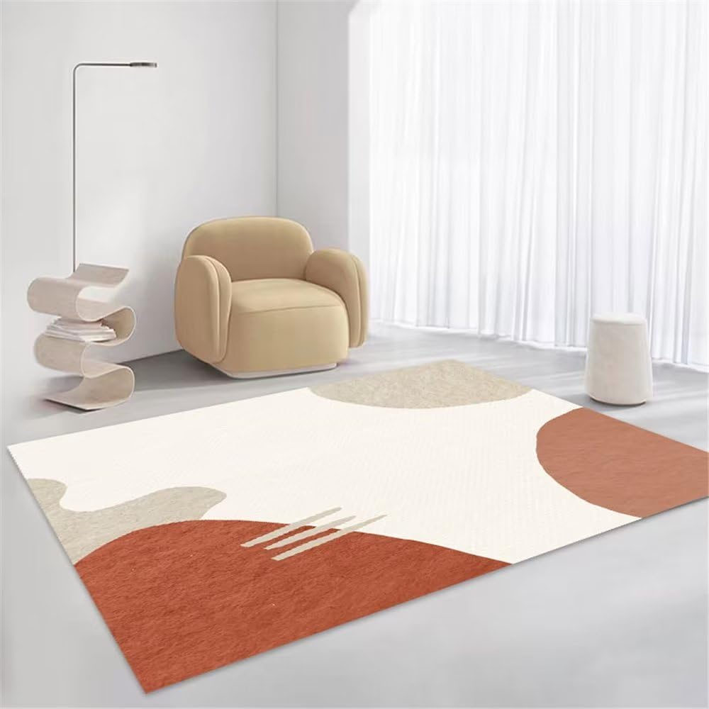 Paillasson Noël antidérapant grand format ville orange pour enfant