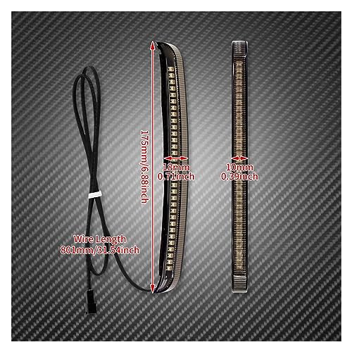 Feu de stop LED pour sacoche Road King finition premium durable
