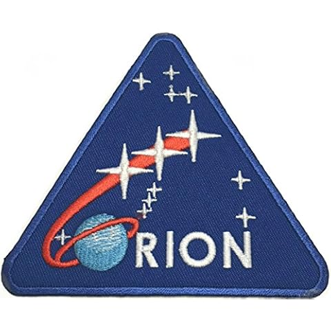 NASA Orion Patch (3.5 Inch) Embroidered Iron on Badge Astronaut Space Suit Emblem Cover