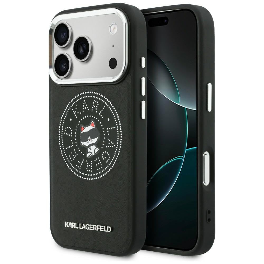 Coque iPhone 17 Pro Karl Lagerfeld antichoc protectrice Choupette - 8