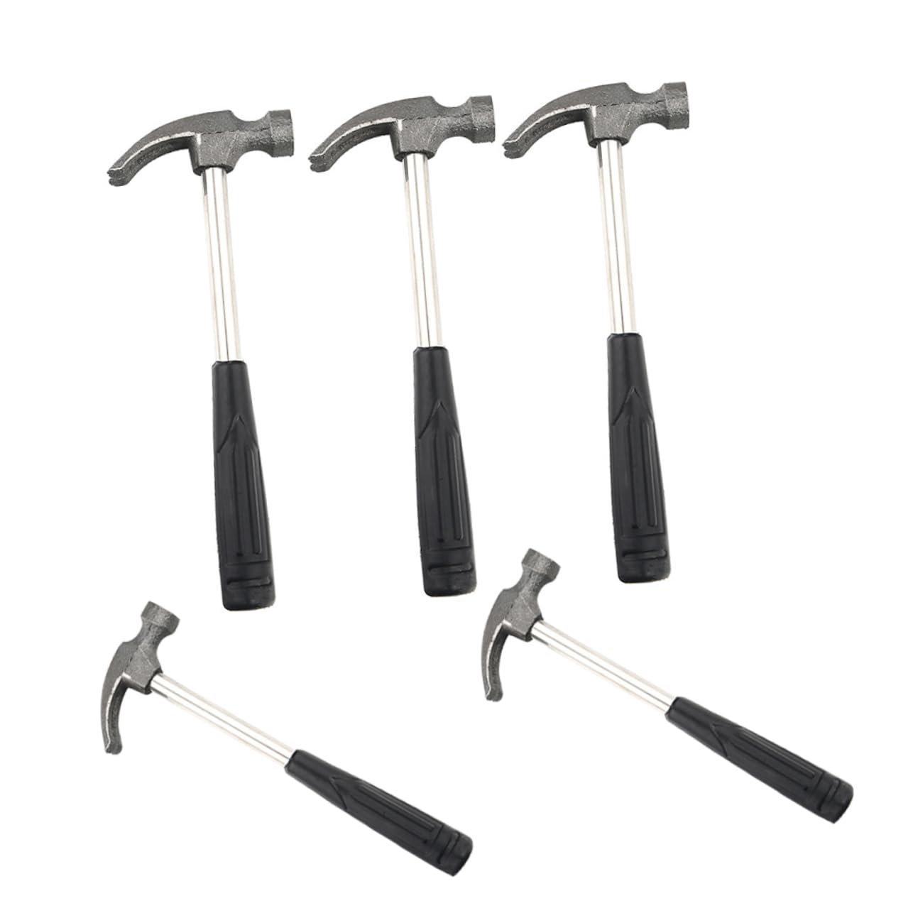 DOITOOL 5pcs Mini Mallet Boys and Girls Size Hammer Camping Tool Lightweight Outdoor Hammer Smooth Handle Repair Tool