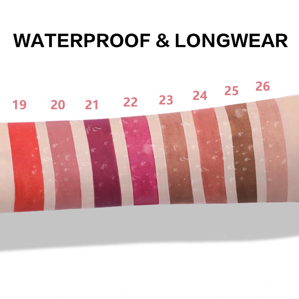 BINGBRUSH Lip Crayons Matte Longwear Lipstick Pack Set,Moisture Smooth Lipliner With Built-in Sharpener Ultimate Lip Crayon for Makeup- Waterproof Velvet Lipgloss Lip Stain(20#light coral) 1 Count (Pack of 2) 20#light coral image 5 of 6 B0F12Q19S3