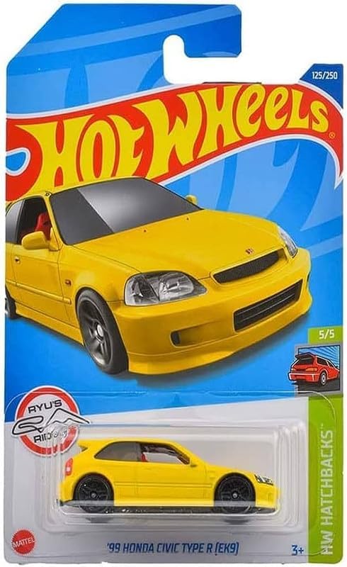 99 Honda Civic Type R Ek9 Hot Wheels