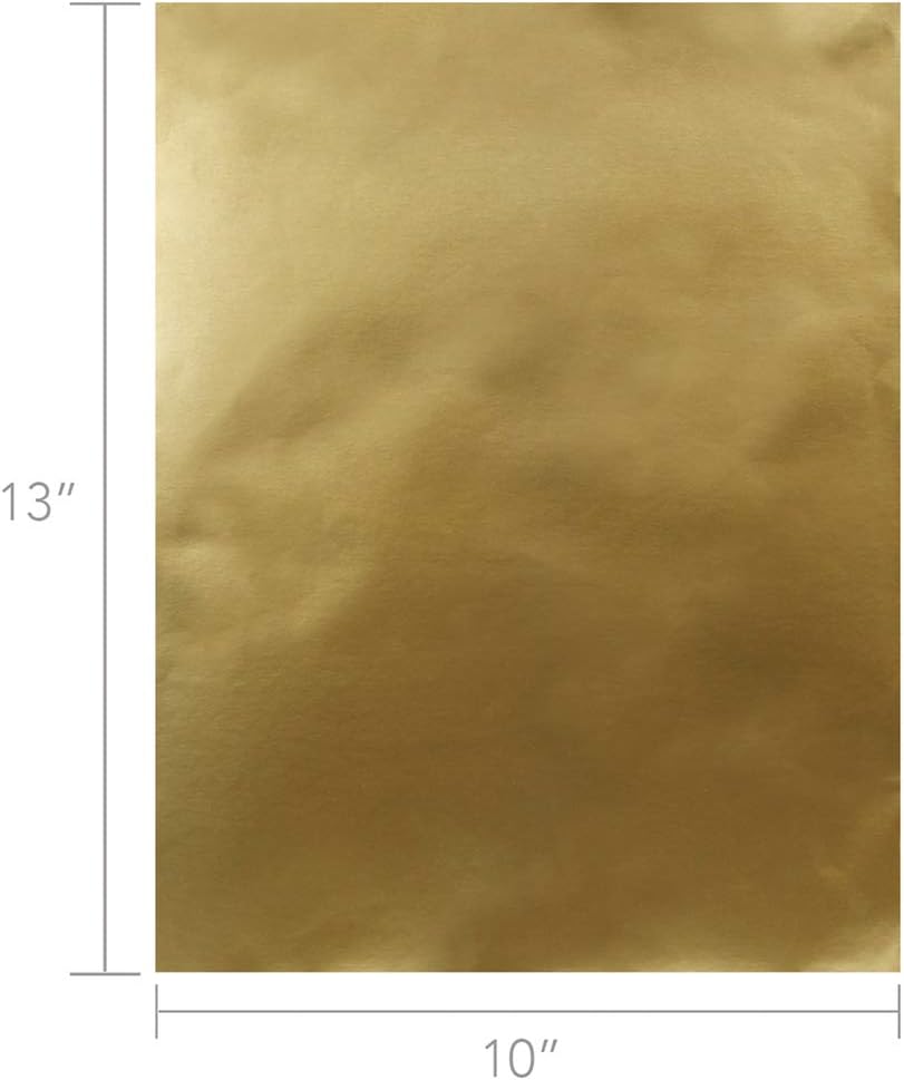 Hygloss Products 81055 , Inc Metallic Foil Paper 10 x 13 Inch, 50 Sheets, 10" x 13", Silver : Arts, Crafts & Sewing