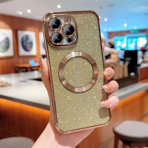 Coque iPhone 14 dorée idéale pour sécuriser vos photos en voyage