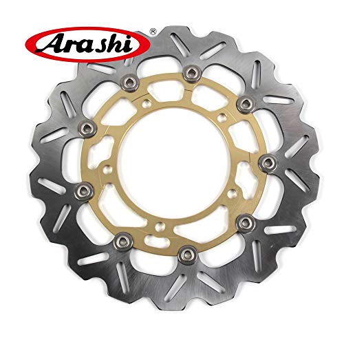 Arashi Rotores de disco de freio dianteiro para Suzuki Hayabusa GSXR 1300 2008-2020 ABS/V-STROM DL65