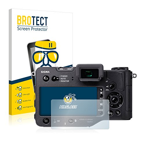 Brotect Pellicola Protettiva In Vetro Ibrido AirGlass Per Sigma SD14 - Protezione Schermo Durezza 9H, Anti-Impronta, Trasparente, Made In Germany - 2
