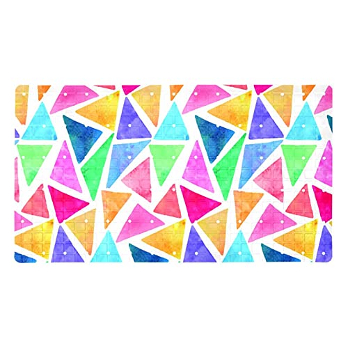 Tapis de baignoire antidérapant lavable en machine avec ventouses Bennigiry